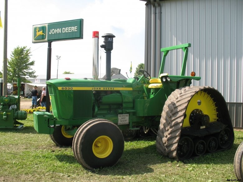 John Deere 6030 with tracks